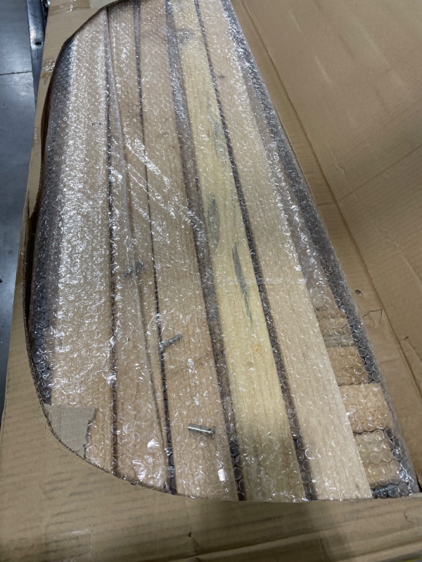 Photo 1 of 46-Inch Wooden Outdoor Bench,2 Person Garden Bench Seat with X-Shaped Back and Armrest,Small Outdoor Benches,Front Porch Bench,Ideal for Park,Backyard,Porch,Memorial,Yard,Lawn