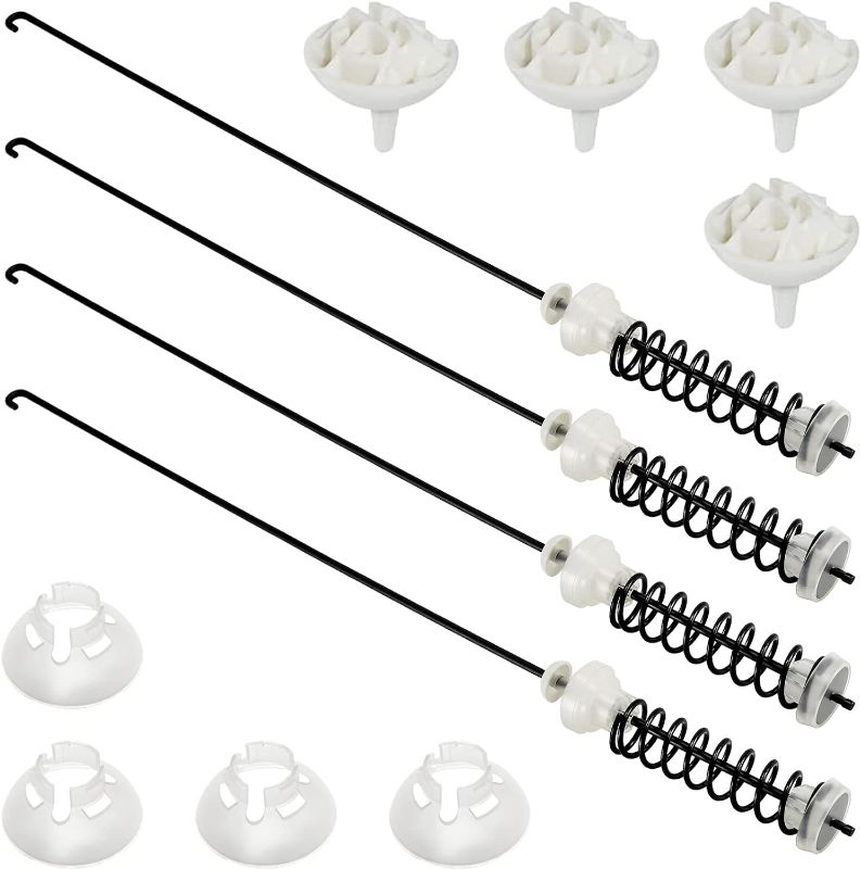 Photo 1 of ??????? W10780048 Washer Suspension Rod kit 4pcs (23.6in) -Compatible with Whirl.pool May.tag A.mana Ken.more Washing Machine - 4 Suspension Rods and...
