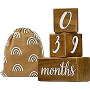 Photo 1 of  Baby Milestone Blocks 