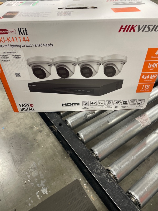 Photo 2 of Hikvision 4K Value Express Kits - Camera, Network Video Recorder - 2560 x 1440 Camera Resolution - 98.43 ft Night Vision Support - HDMI - TAA Compliance