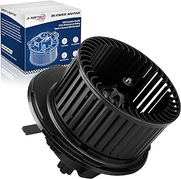 Photo 1 of AC Blower Motor with Fan Cage Replacement Fits for Volkswagen VW Jetta GTI Golf Eos Tiguan CC Rabbit Passat, 2006-2013 Audi A3, HVAC Heater Blower Motor, Replace# 700182, 1K1-819-015