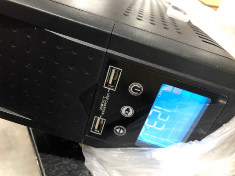 Photo 5 of Liebert PSA5 UPS - 1500VA/900W 120V, Line Interactive, AVR, Mini Tower, 10 Outlets, USB Charging, 3 Year Warranty, Uninterruptible Power Supply, Battery Backup with Surge Protection (PSA5-1500MT120)
