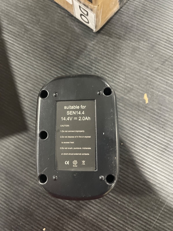 Photo 3 of 2000mAh Portable Battery Case SEN14.4A NiCad Battery 14.4V Replacement for SENCO 14.4V Battery PPA014 VB0023