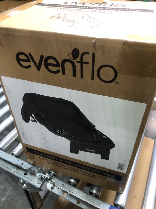 Photo 1 of Evenflo Pivot Xplore Infant Car Seat Adapter, Black