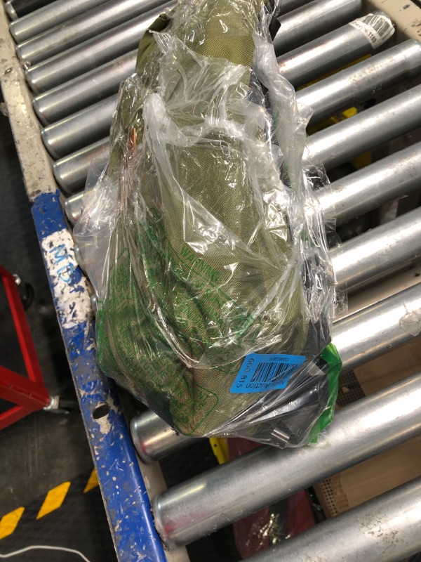 Photo 1 of Camping Chair, 2 Way Compact Backpacking Chair, Portable Folding Chair, Beach Chair with Side Pocket, Lightweight Hiking Chair ZGST-CS (Green)