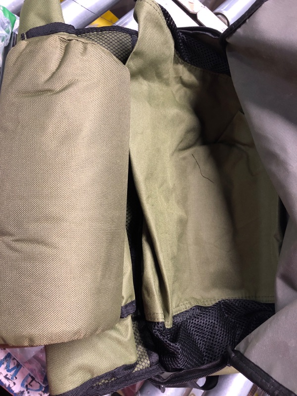 Photo 1 of Camping Chair, 2 Way Compact Backpacking Chair, Portable Folding Chair, Beach Chair with Side Pocket, Lightweight Hiking Chair ZGST-CS (Green)