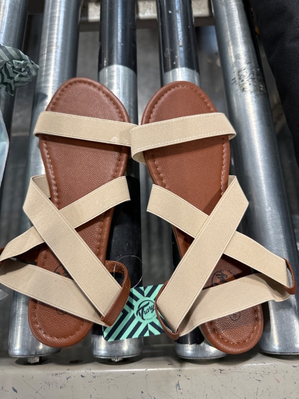 Photo 1 of brown  & nude sandals size: 9 