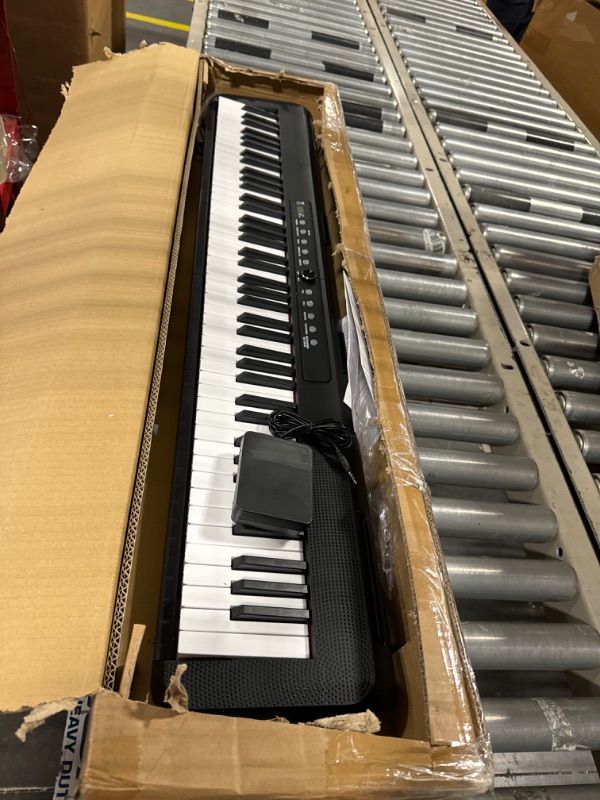 Photo 1 of *** NOT FUNCTIONAL**** SELLING AS PARTS*****
Digital Piano 88 Key Full Size Semi Weighted Electronic Keyboard Piano with Music Stand,Power Supply,Bluetooth,MIDI,for Beginner Professional at Home/Stage