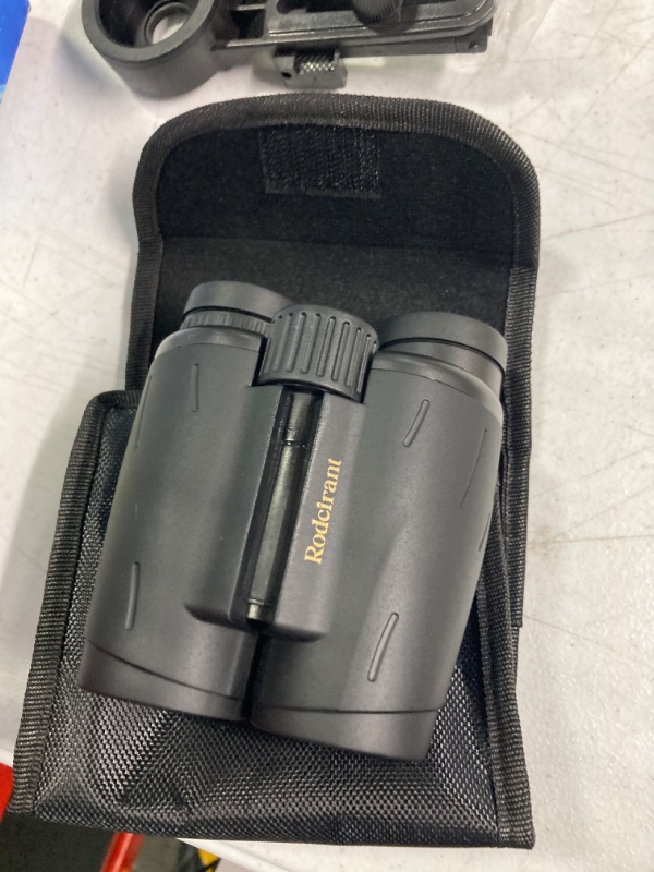 Photo 2 of 12x42 HD Binoculars for Adults High Powered with Phone Adapter and Tripod, Super Bright Waterproof Binoculars for Bird Watching Cruise Ship Hiking Travel Sports