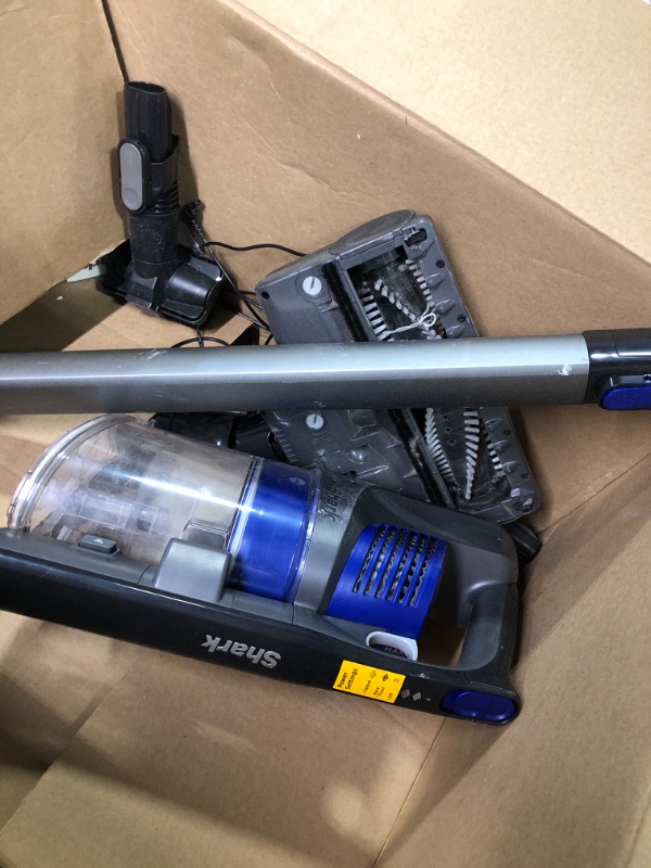 Shark IX141 Pet Cordless Stick Vacuum with XL Dust Cup, LED Headlights