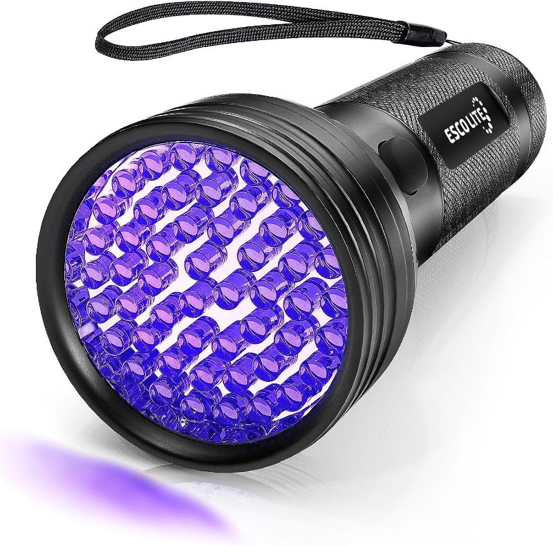 Photo 1 of 
Vansky UV Flashlight Black Light, 51 LED Blacklight Pet Urine Detector for Dog/Cat Urine, Dry Stains, Bed Bug, Resin Curing, Scorpions Finder