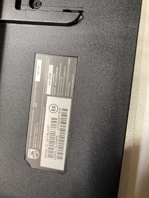 Photo 1 of PHILIPS 22 inch Class Thin Full HD (1920 x 1080) 75Hz Monitor, VESA, HDMI & VGA Port, 4 Year Advance Replacement Warranty, 221V8LN