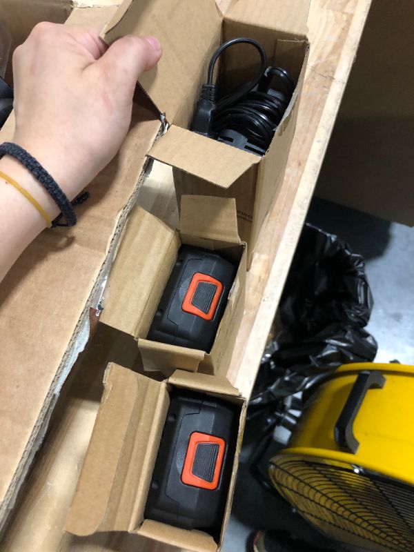 Photo 1 of MAXLANDER 20V 12 Inch Cordless String Trimmer Edger, Electric Weed Wacker Battery Operated with 8 PCS Replacement Spool Lines, Lightweight Battery Lawn Trimmer, 2x2.0Ah Batteries & Charger Included 12'' String Trimmer w/ 2x2.0Ah Battery