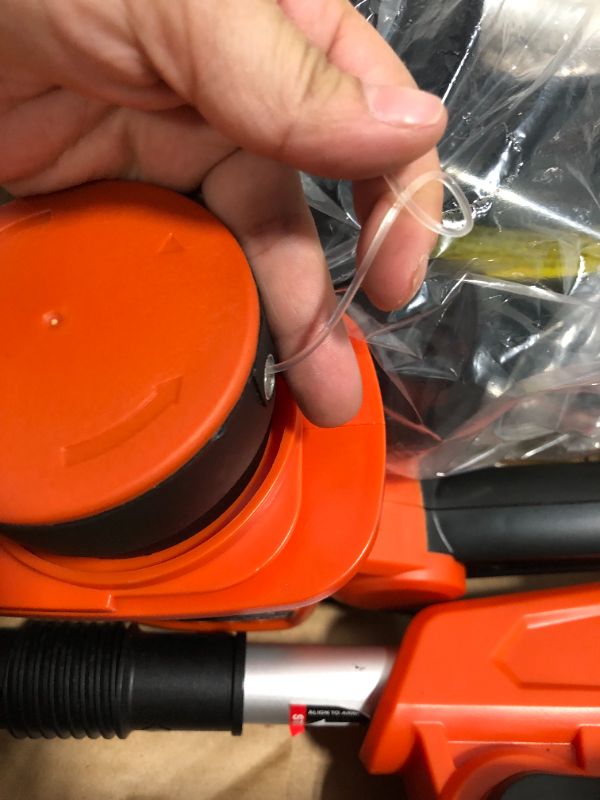 Photo 1 of MAXLANDER 20V 12 Inch Cordless String Trimmer Edger, Electric Weed Wacker Battery Operated with 8 PCS Replacement Spool Lines, Lightweight Battery Lawn Trimmer, 2x2.0Ah Batteries & Charger Included 12'' String Trimmer w/ 2x2.0Ah Battery