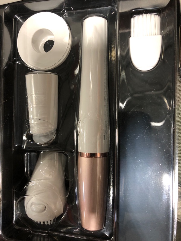 Photo 5 of Braun Face Epilator Facespa Pro 911, Facial Hair Removal for Women, Hair Removal Device, 3-in-1 Epilating, Cleansing Brush and Skin Toning with 3 extras