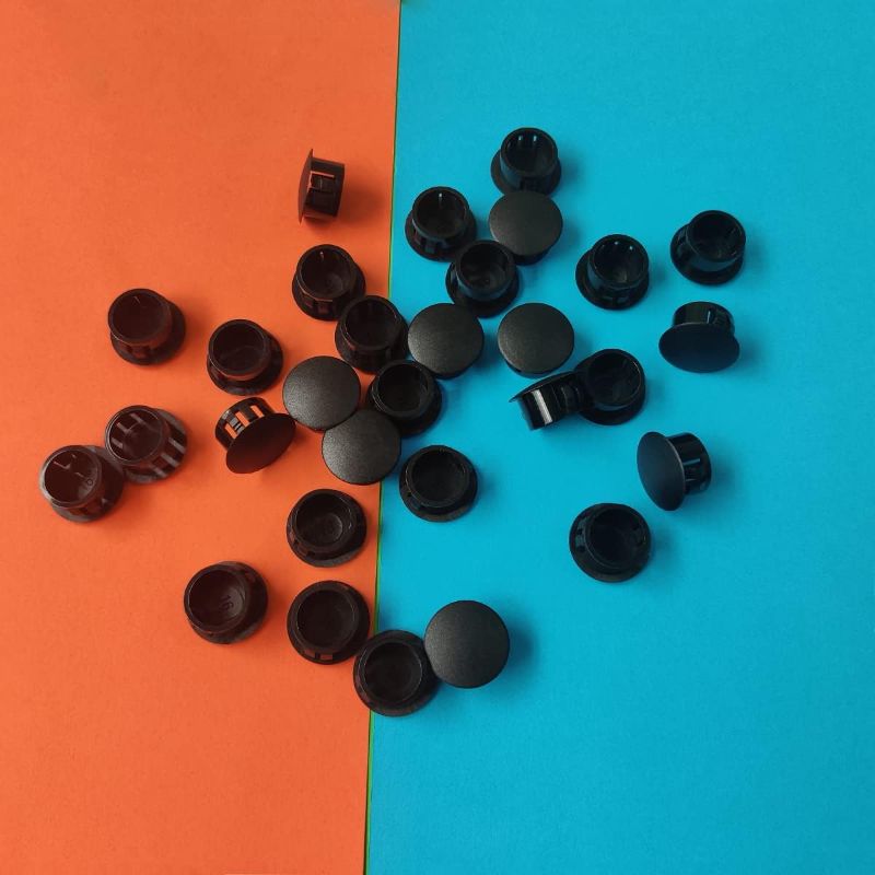 Photo 1 of 30 Pcs Black Hole Plugs 16mm (5/8") Black Plastic Hole Plugs Black Plastic Plugs for Holes Plastic Plugs for Holes Cabinet Hole Plugs Screw Hole Plugs Plastic Plugs for Holes (Black