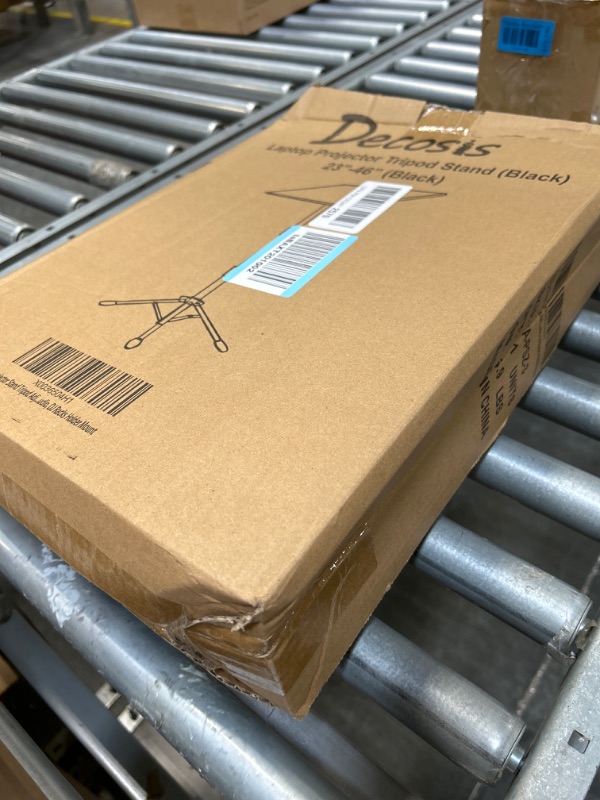 Photo 1 of Projector Stand Tripod Adjustable, Laptop Tripod Stand Height From 23.5 to 46.5 inches with Gooseneck Phone Holder, Laptop Floor Stand for Office, Home, Stage, Studio, DJ Racks Holder Mount Upgraded 23.5“-46.5”
