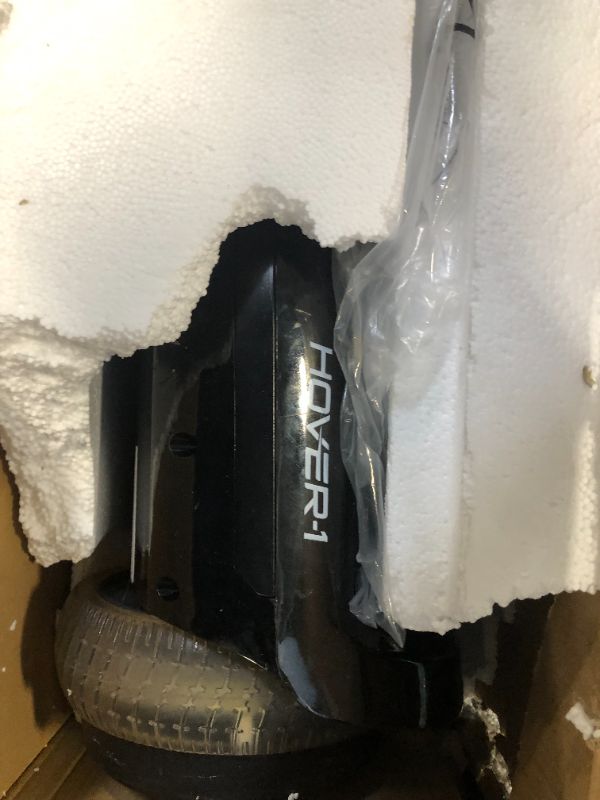 Photo 1 of Hover-1 Turbo Hoverboard Combo | Seat Attachment Buggy, 7 MPH Top Speed, 6 Mile Range, 400W Motor (2x 200W), 4.5Hr Charge Time, 220lbs Max Weight, Black ***USED***WHEN RUNNING ONE WHEEL WILL TURN OFF*** 