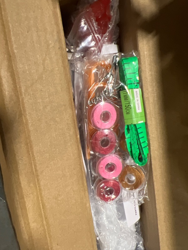 Photo 1 of Handheld Sewing Machine, Sewing Machine for Beginners, Battery Operated Mini Sewing Machines, Portable Sewing Machines for Various Fabrics, Tool Kit for Clothing Repair and Sewing Crafts(White)