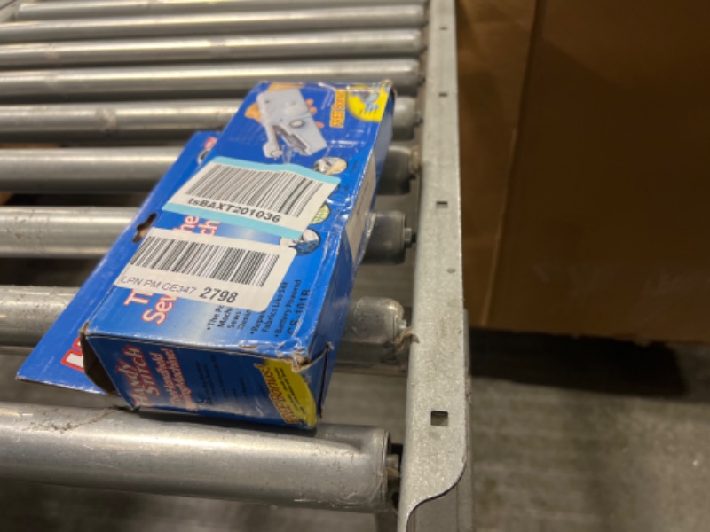 Photo 1 of Handheld Sewing Machine, Sewing Machine for Beginners, Battery Operated Mini Sewing Machines, Portable Sewing Machines for Various Fabrics, Tool Kit for Clothing Repair and Sewing Crafts(White)