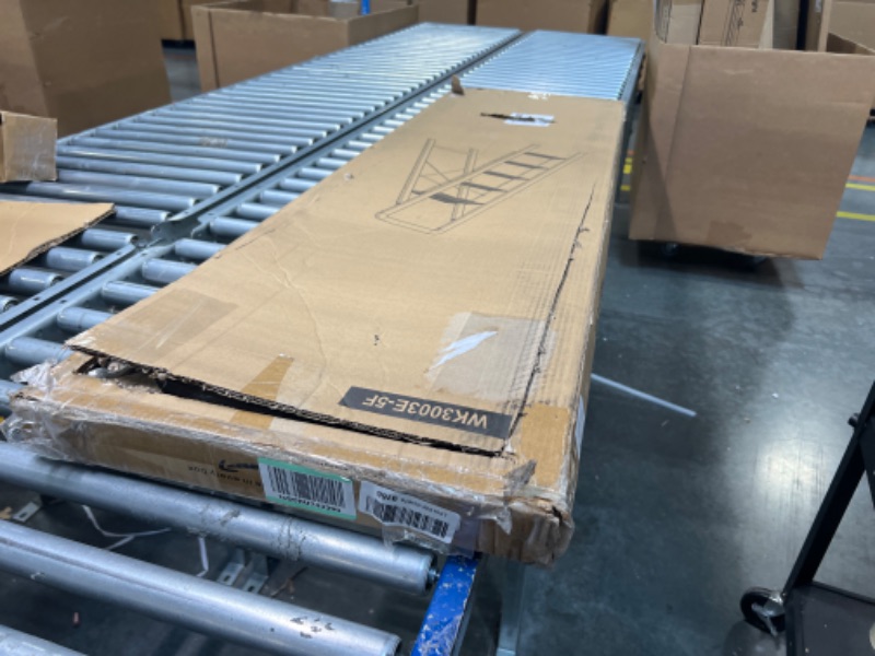 Photo 1 of KINGRACK Aluminium 5 Step Ladder, Lightweight Step Stool with Non-Skid Pedals, Handrail, Foldable Step Ladder for Kitchen, Garage, Home, Space Saving, Sturdy and Portable, Silver 5-step with handrail Silver