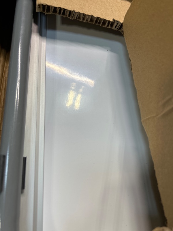 Photo 1 of VIZ-PRO Magnetic Dry Erase Board, 36 X 24 Inches, Silver Aluminium Frame