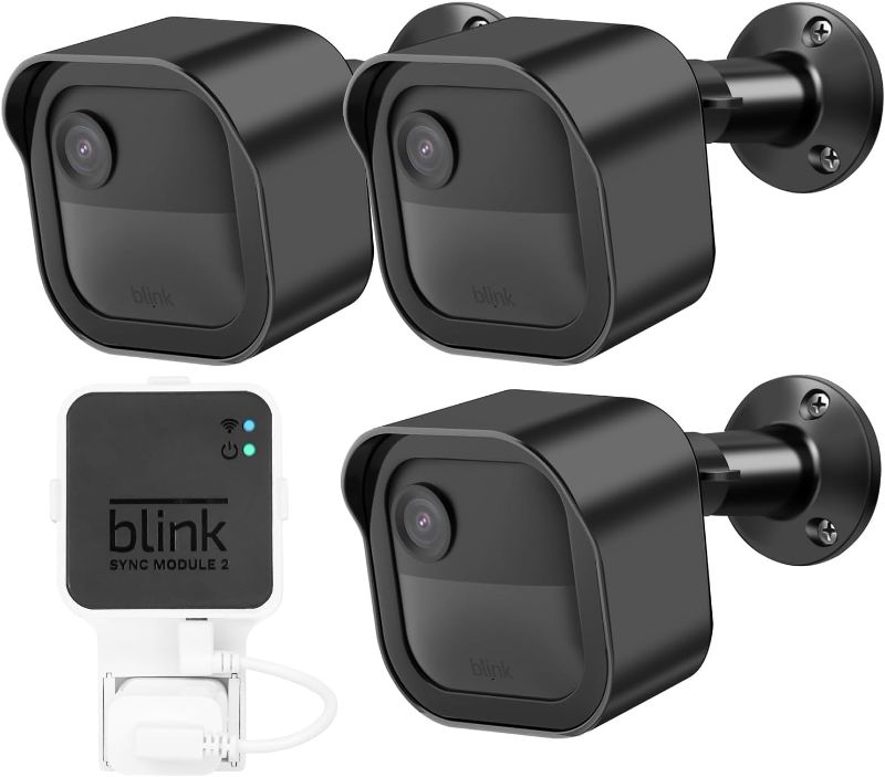 Photo 1 of **READ NOTES BEFORE PURCHASING ITEM** 

3Pack MOUNT for Blink Outdoor Camera, Weatherproof Protective Housing and 360°Adjustable Bracket for All-New Blink Outdoor 4 (4th Gen) & (3rd Gen) **THESE ARE MOUNTS ONLY**
