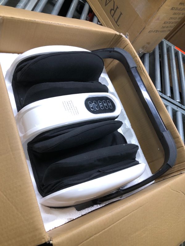 Photo 3 of **READ NOTES BEFORE PURCHASE**
Cloud Massage Shiatsu Foot Massager for Circulation and Pain Relief - Foot Massager Machine for Relaxation, Plantar Fasciitis Relief, Neuropathy, Heat Therapy - FSA/HSA Eligible (Black - with Remote)