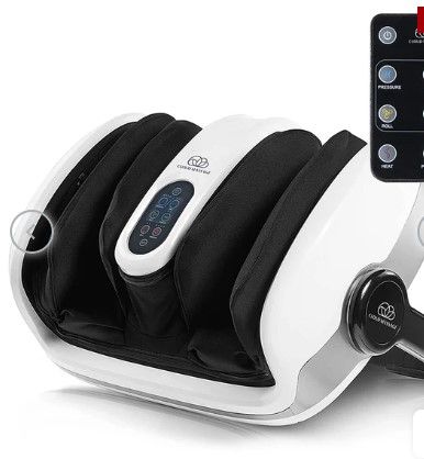 Photo 1 of **READ NOTES BEFORE PURCHASE**
Cloud Massage Shiatsu Foot Massager for Circulation and Pain Relief - Foot Massager Machine for Relaxation, Plantar Fasciitis Relief, Neuropathy, Heat Therapy - FSA/HSA Eligible (Black - with Remote)