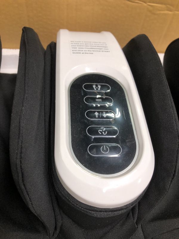 Photo 4 of **READ NOTES BEFORE PURCHASE**
Cloud Massage Shiatsu Foot Massager for Circulation and Pain Relief - Foot Massager Machine for Relaxation, Plantar Fasciitis Relief, Neuropathy, Heat Therapy - FSA/HSA Eligible (Black - with Remote)