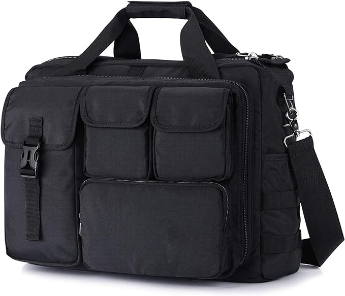 Photo 1 of LS Military Style Tactical Messenger Bag For Men ? Durable Mens Messenger Bag & Tactical Briefcase For Men
