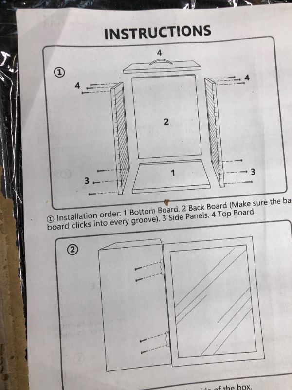 Photo 1 of Montex Miniature Display Case Wood Miniature Carrying Case Minifigure Display Case,Black