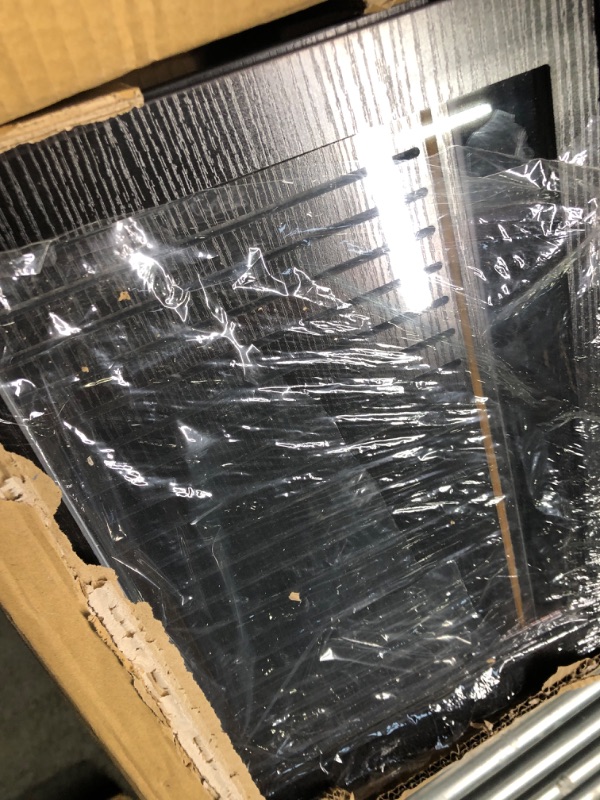 Photo 1 of Montex Miniature Display Case Wood Miniature Carrying Case Minifigure Display Case,Black