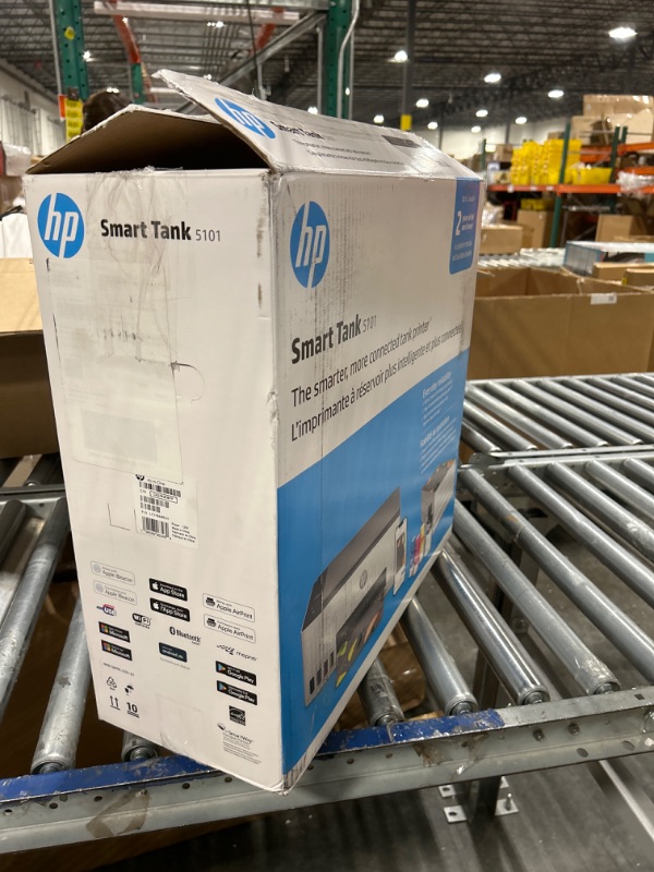 Photo 4 of HP Smart-Tank 5101 Wireless All-in-One Ink-Tank Printer with up to 2 Years of Ink Included (1F3Y0A),White