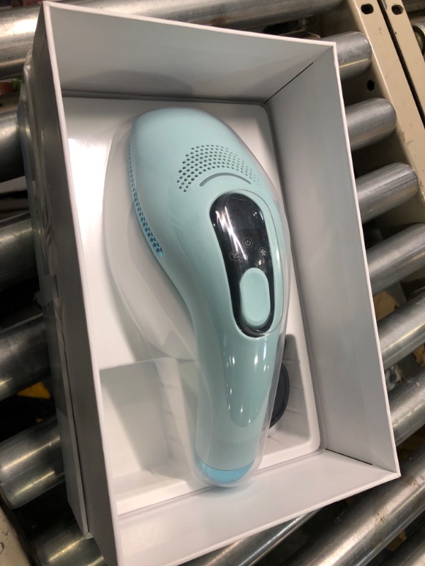 Photo 1 of DEESS Laser Hair Removal for Women and Men, GP590 Unlimited Flashes Permanent IPL Hair Removal Device with Ice-Cooling, Safe & Painless, Long-Lasting Result-Remover System for Face & Body at Home Use
