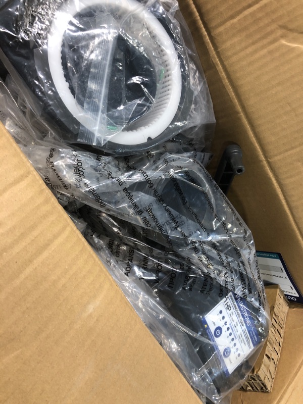 Photo 1 of AQUASTRONG 1HP In/Above Ground Single Speed Pool Pump, 115V, 8100GPH, High Flow, Powerful Self Primming Swimming Pool Pumps with Filter Basket
