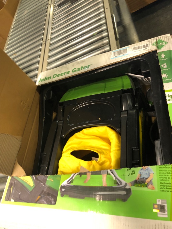 Photo 2 of Bright Starts John Deere Gator Ways to Play 4-in-1 Baby Activity Push Walker, Green, Age 6 Months+