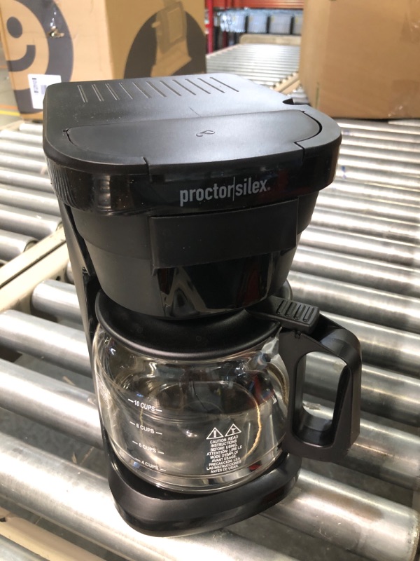 Photo 1 of Proctor Silex 12 Cup Compact Programmable Coffee Maker