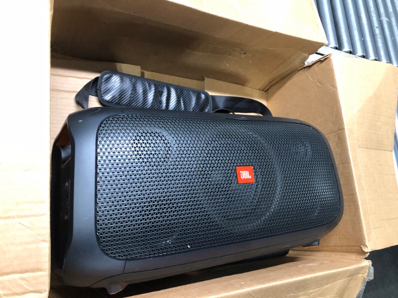 Photo 2 of JBL PartyBox On-The-Go Powerful Portable Bluetooth Party Speaker with Dynamic Light Show