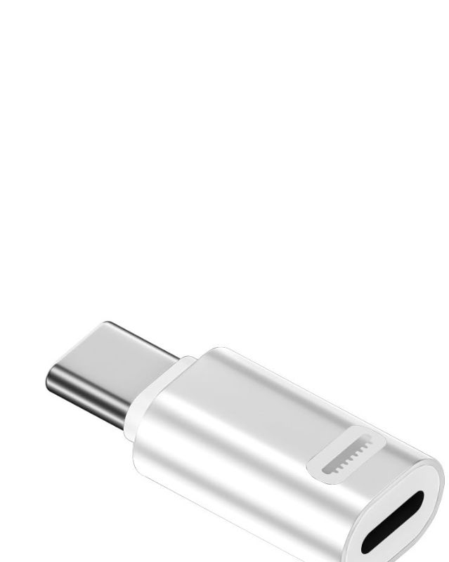 Photo 1 of Herfair Lightning Female to USB C Male Adapter Support 35W PD Fast Charging & Data Sync,USB C to Lightning Adapter for iPhone 15 Pro Max,Galaxy Phone,for iPad (Not for Audio/OTG), Silver