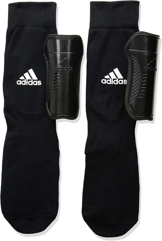 Photo 1 of adidas Unisex-Child Performance Youth Sock Shin Guards large