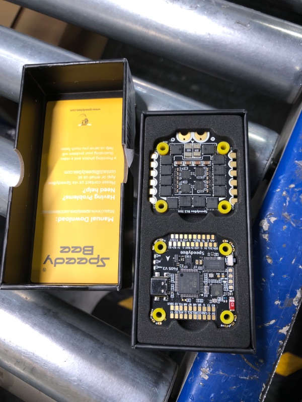 Photo 2 of SpeedyBee F405 Flight Controller Stack:30x30 Bluetooth Stack with 4in1 50A ESC Board,Wireless Betaflight Configuration,Blackbox,Barometer for DJI O3 Air Unit FPV