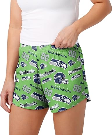 Photo 1 of FOCO Women's NFL Team Logo Gameday Ready Lounge Shorts Large