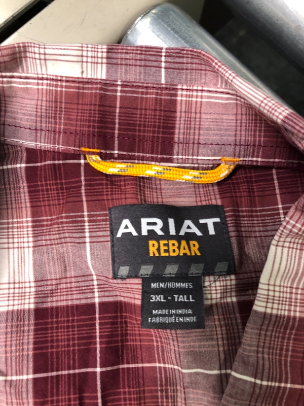 Photo 2 of Ariat Men's Rebar Made Tough Durastretch Work Shirt