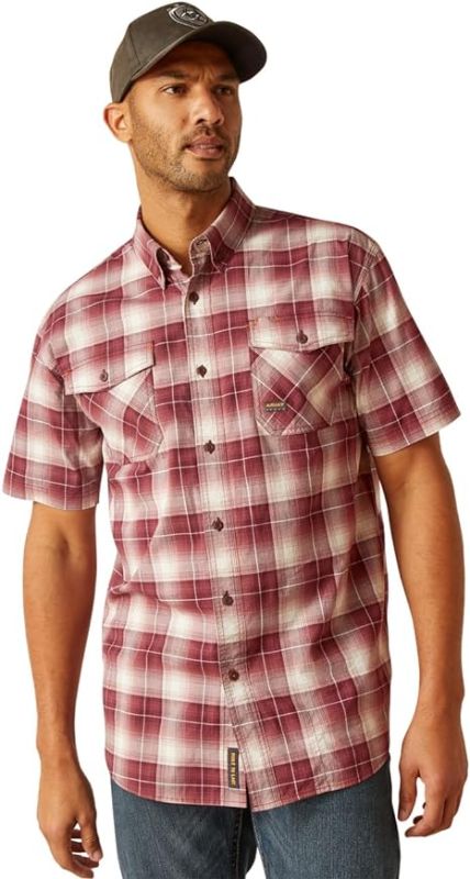 Photo 1 of Ariat Men's Rebar Made Tough Durastretch Work Shirt