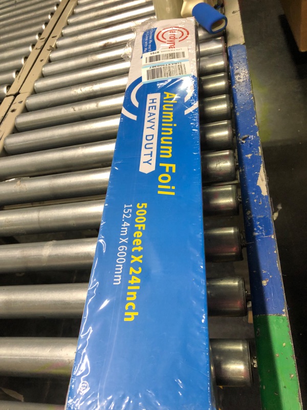 Photo 2 of Hardypac Heavy Duty Aluminum Foil Roll, 24" Width x 500' Length Heavy duty aluminum foil 500 feet x 24 inch