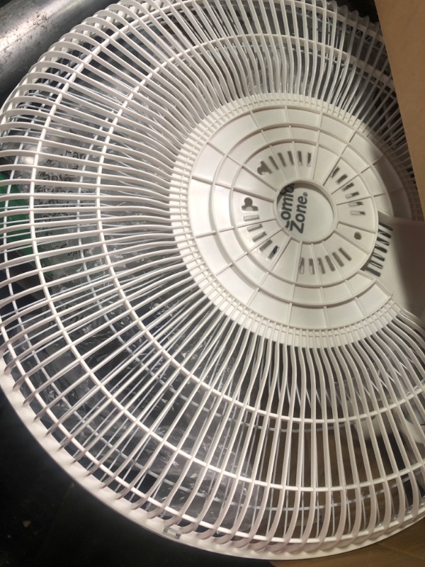 Photo 3 of 16 in. Oscillating Pedestal Fan in White