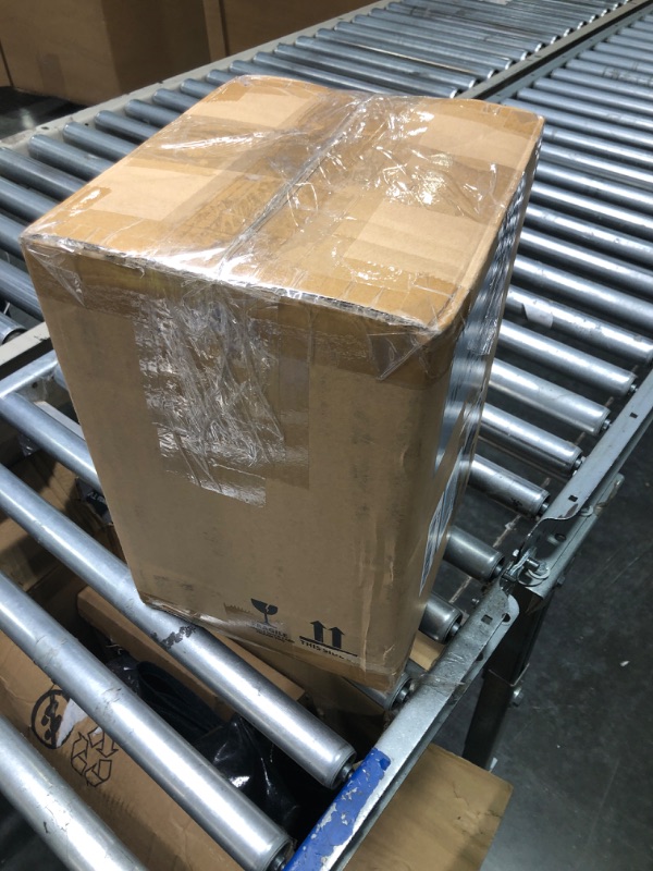 Photo 2 of Amazon Basics 5 Liter / 1.3 Gallon Soft-Close, Smudge Resistant Trash Can with Foot Pedal - Brushed Stainless Steel, Satin Nickel Finish 5L / 1.3 Gallon