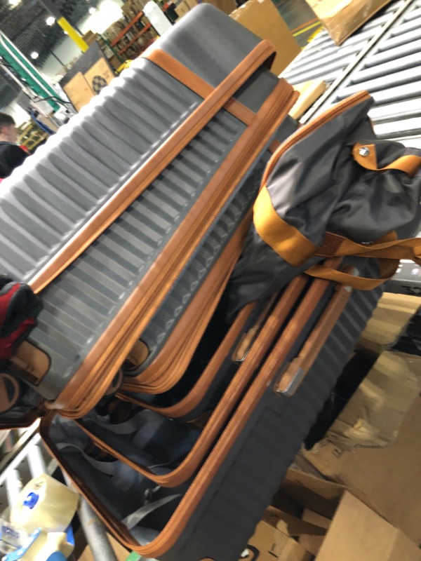 Photo 3 of JOYWAY 3 Pieces Set/5 Pieces Set Luggage Hard Expandable Carry On Luggage Set TR010
