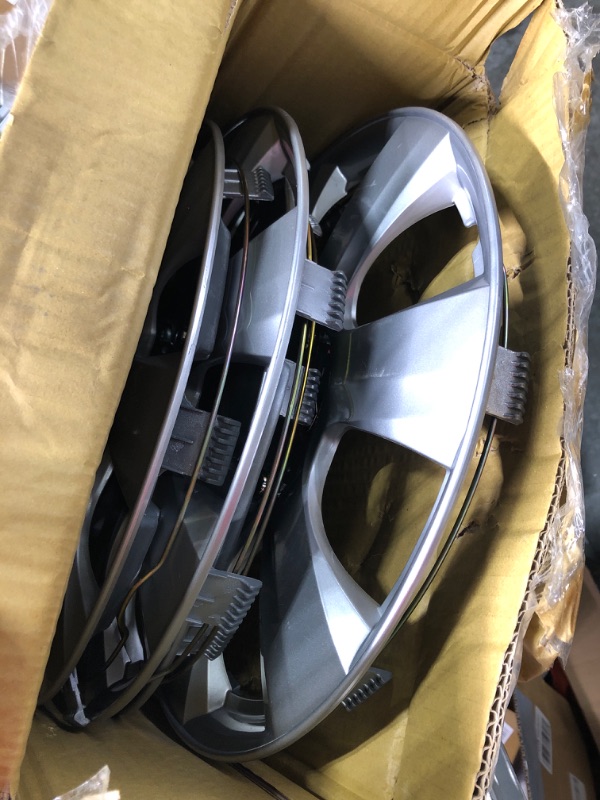 Photo 1 of BDK KT-1021-16 King1 Silver Hubcaps Wheel Covers for Toyota Camry 2006-2014 16” – Four (4) Pieces Corrosion-Free & Sturdy – Full Heat & Impact Resistant Grade – OEM Replacement, 4 Pack
